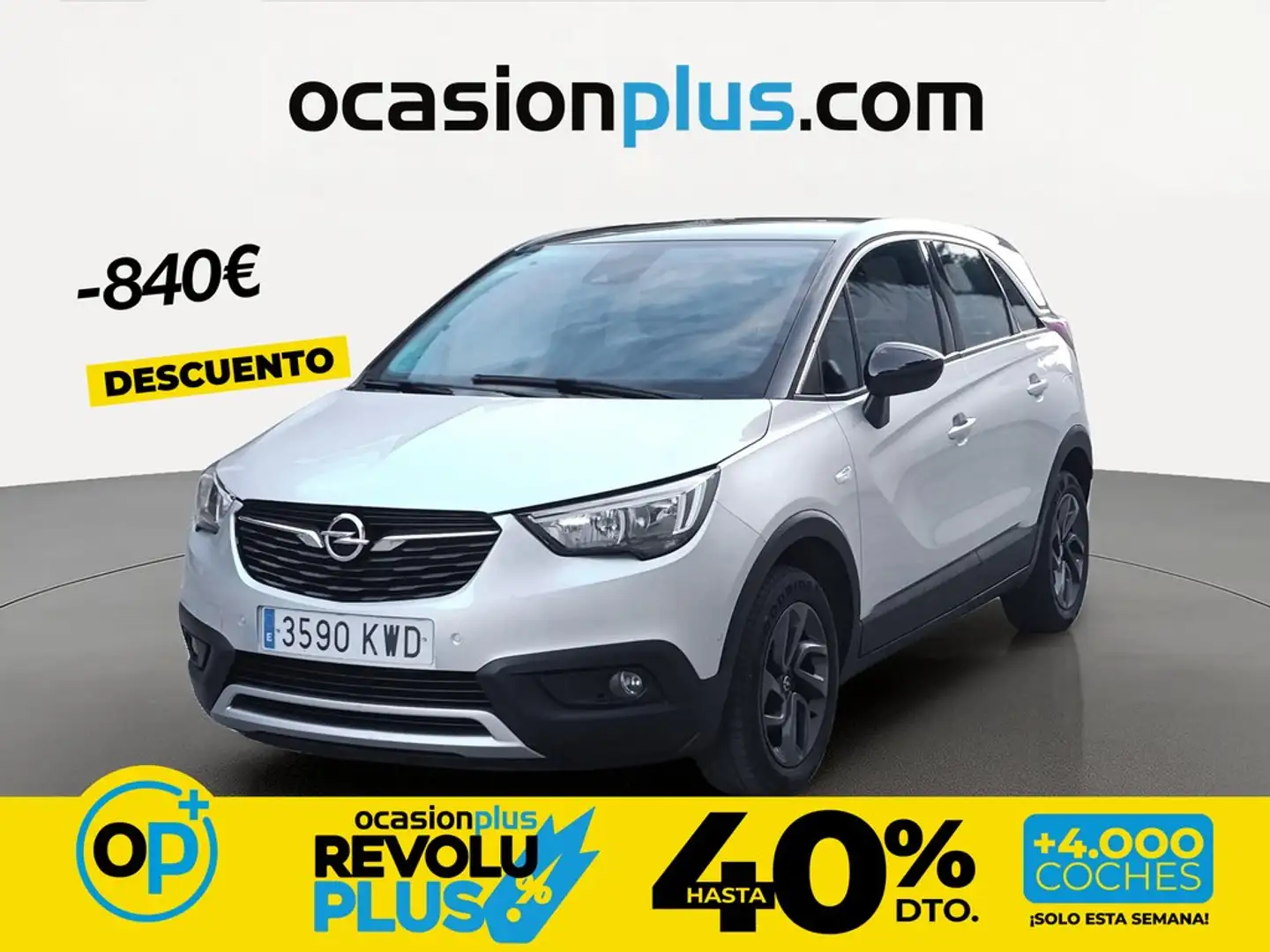 Opel Crossland X 1.2T S&S Edition 110 Grau - 1