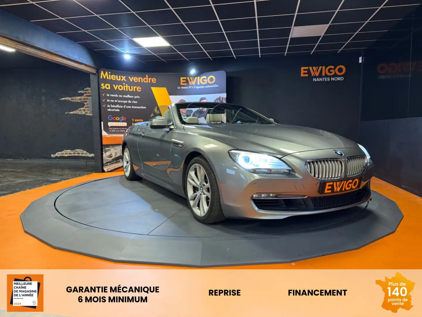 BMW CABRIOLET 4.4 650 I 405 EXCLUSIVE BVA // BOUGIES N - 1