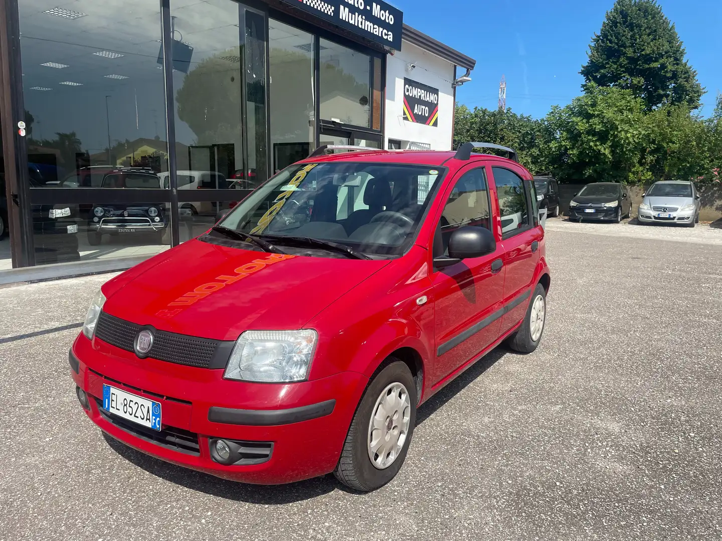 Fiat Panda Panda II 2003 1.2 easypower MyLife Gpl 69cv Rosso - 1