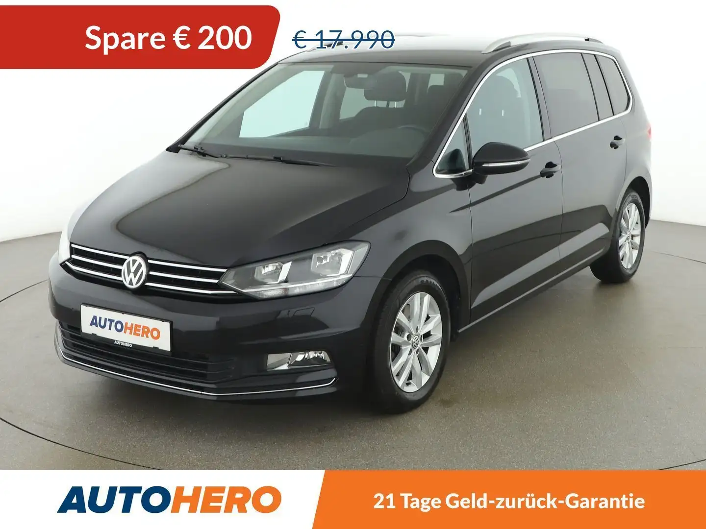Volkswagen Touran 1.6 TDI Highline BlueMotion Tech Noir - 1