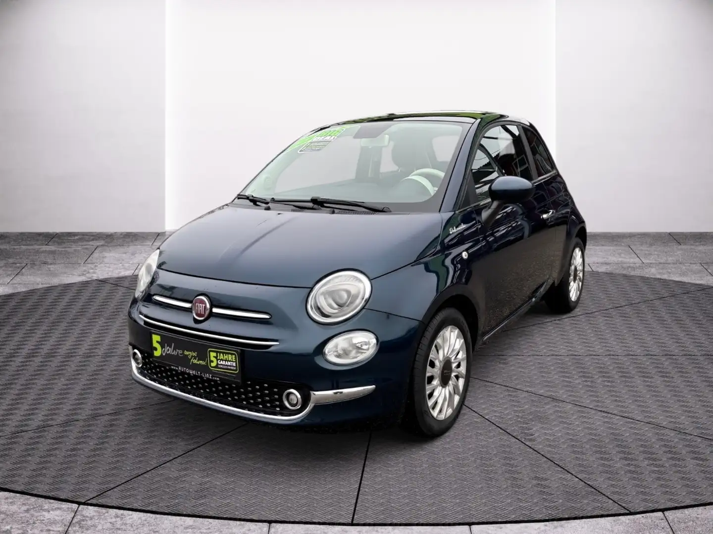 Fiat 500 Hybrid 70 Dolcevita Pano+KlimaA+LM+PDC Blau - 2