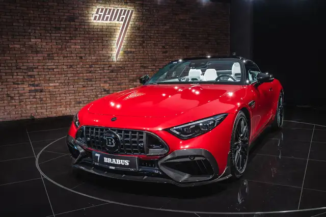 Mercedes-Benz SL 63 AMG BRABUS 3 years old + Ceramic Brakes + Lift +Bur 3D