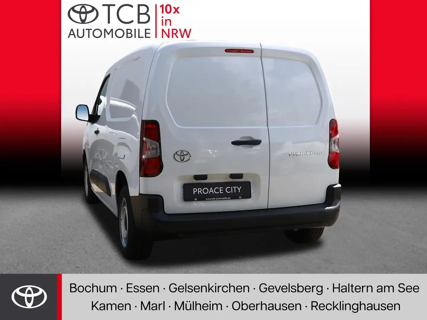 Toyota Proace City NAVI PDC KLIMA BT Blanc - 2