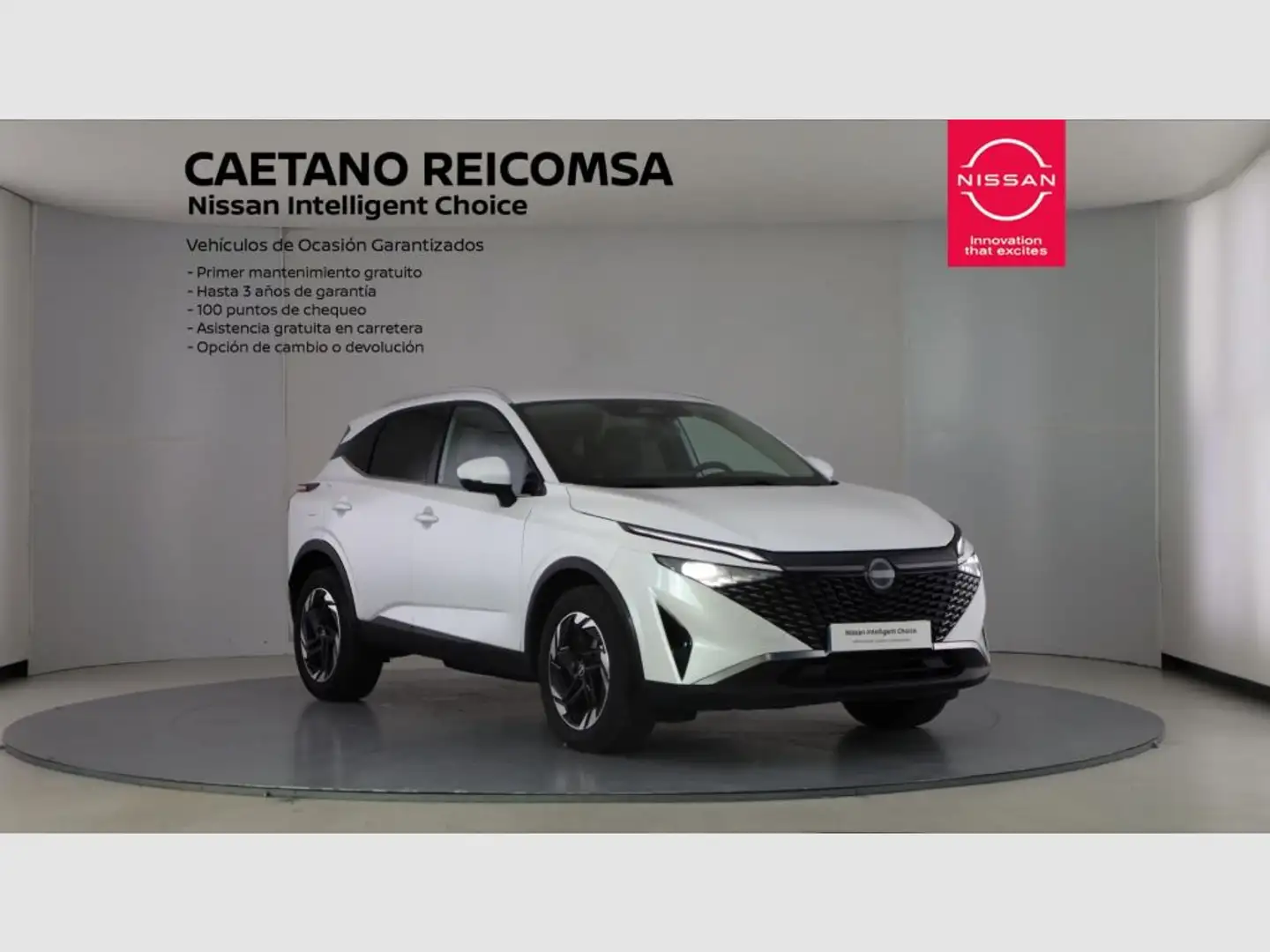 Nissan Qashqai DIG-T 103kW N-Connecta Blanco - 1