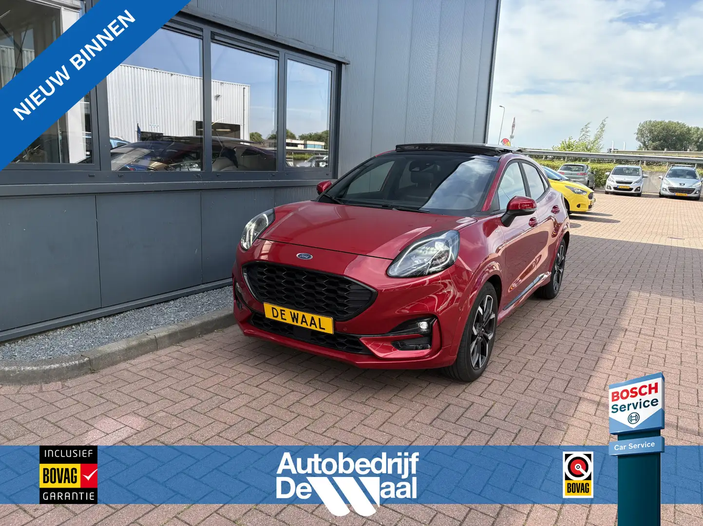 Ford Puma 1.0 EcoB.125pk Hybrid ST-Line X SCHUIFDAK/B&O/CAME Rood - 1