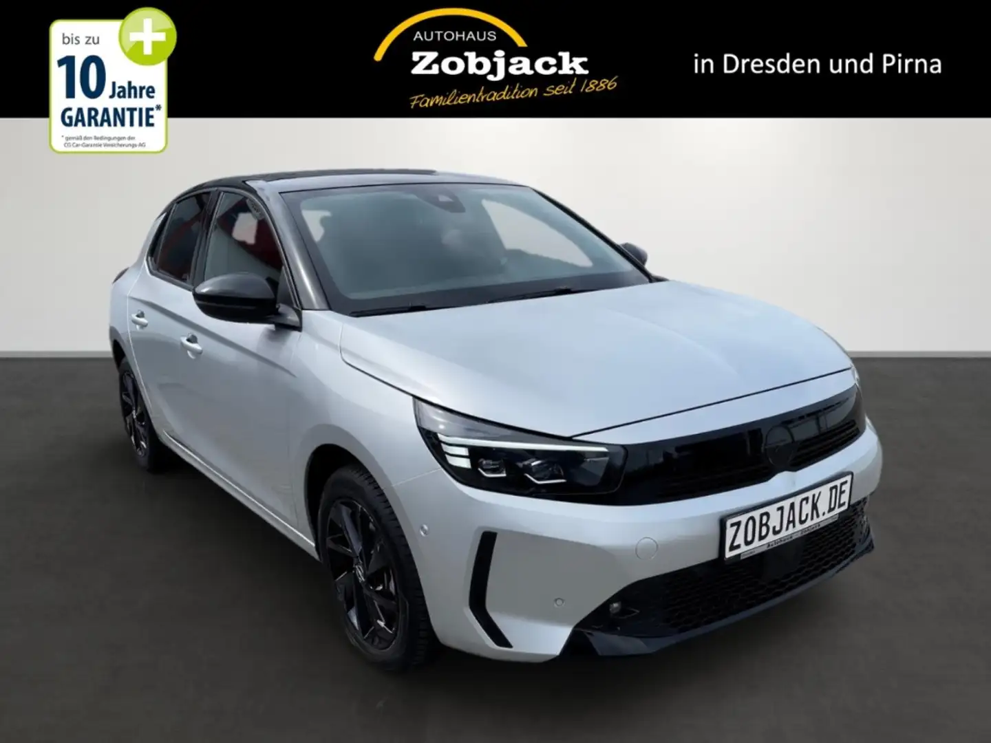 Opel Corsa F GS 1.2, Automatik Kamera LED Navi Alu SHZ Argento - 2