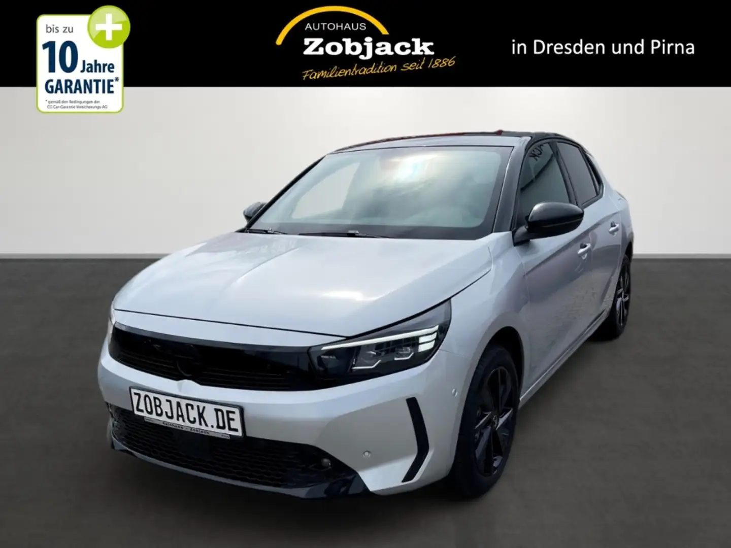 Opel Corsa F GS 1.2, Automatik Kamera LED Navi Alu SHZ Argento - 1