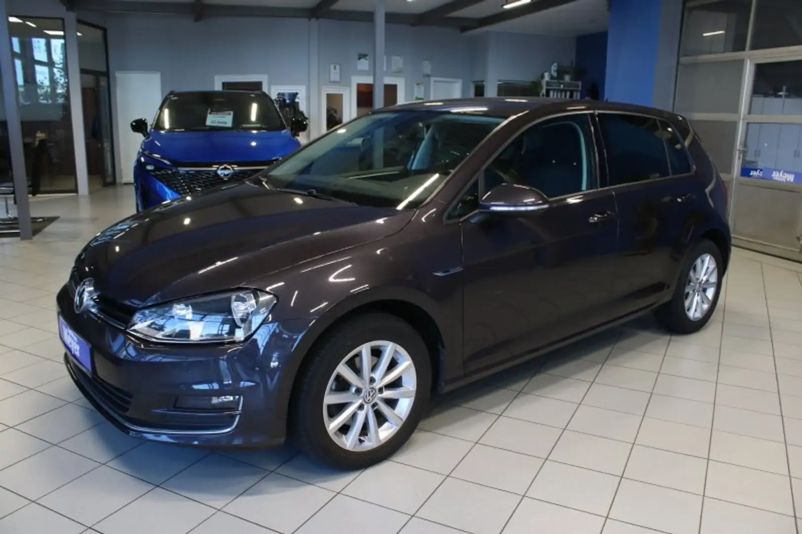 Volkswagen Golf VII 1.6 TDI Lounge BMT Navi 8 Fach bereift Gris - 1