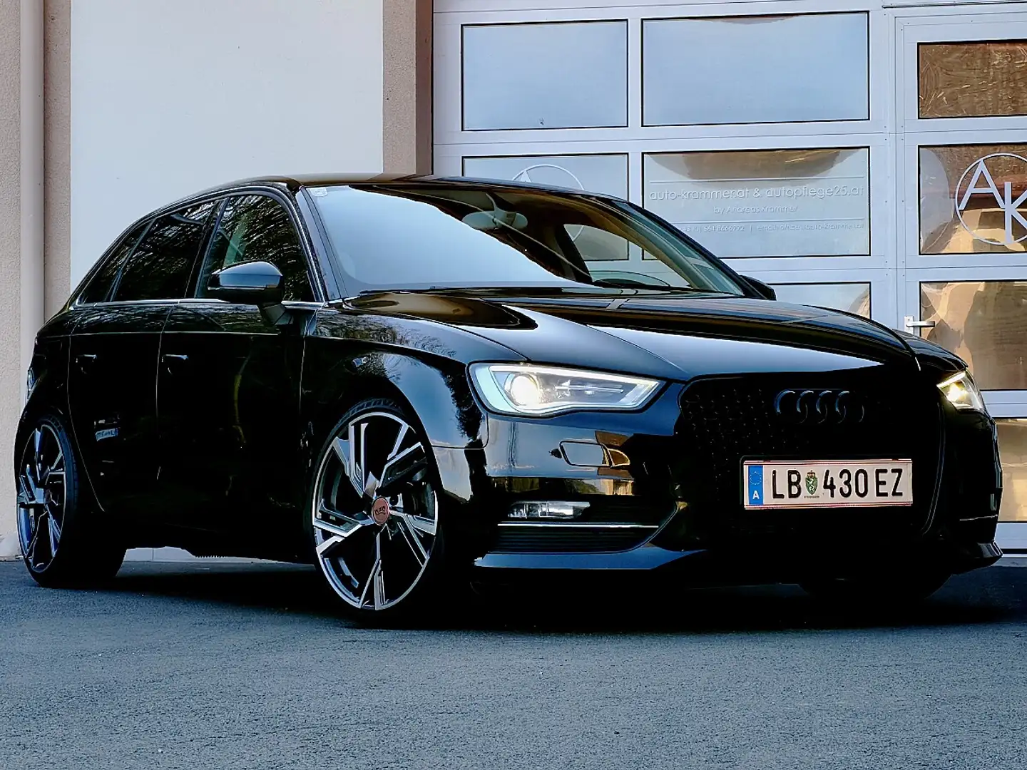 Audi A3 2,0 TDI DPF *VMAXX GEWINDE *19ZOLL *XENON  - TO... Schwarz - 1