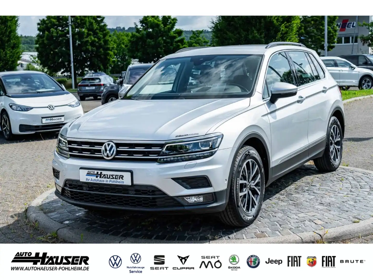 Volkswagen Tiguan Comfortline 1.5 TSI DSG AHK HUD NAVI KAMERA PARK A Argent - 1