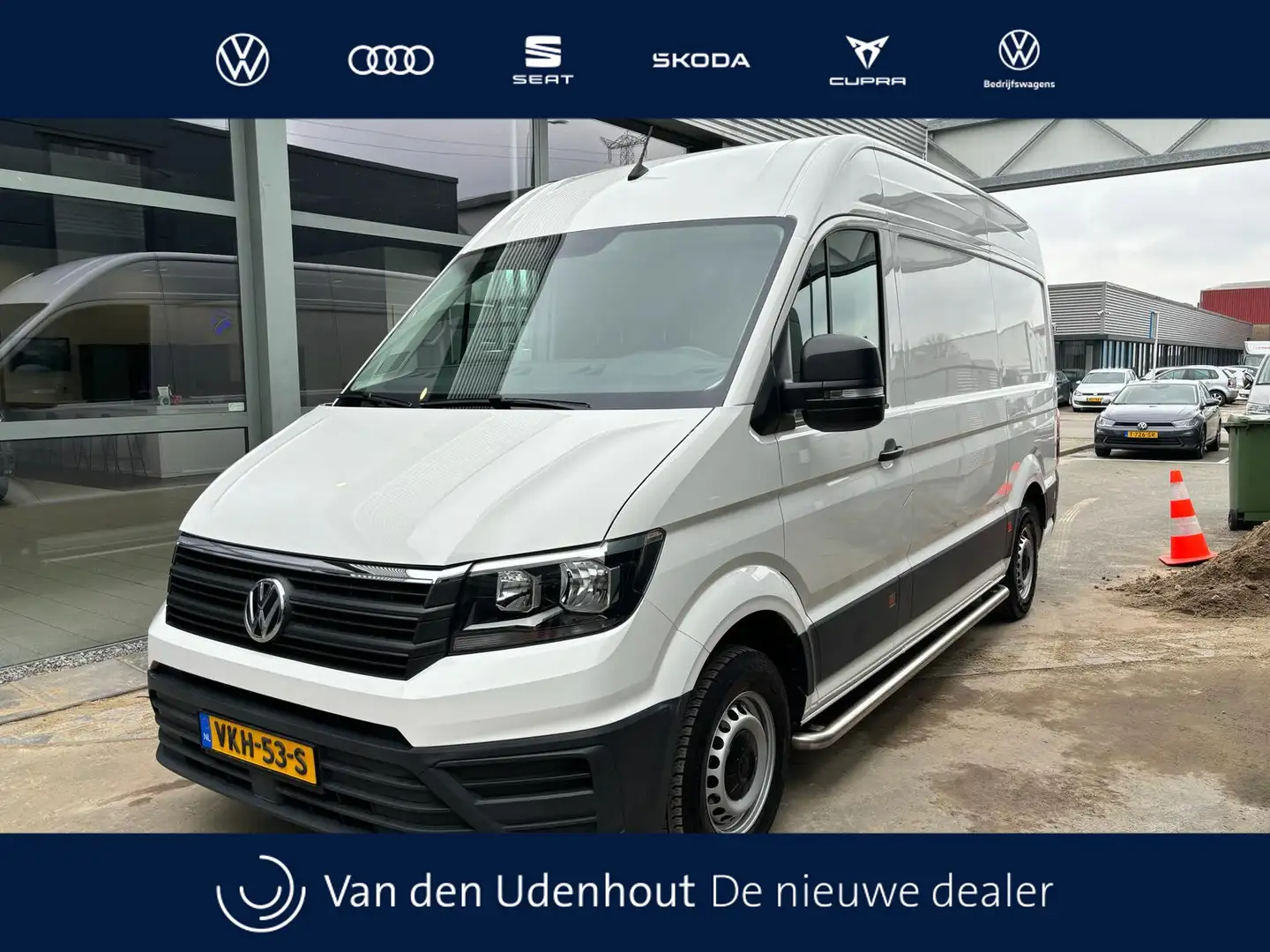 Volkswagen Crafter L3H3 2.0 TDI 140pk 3.5T Trendline-Executive /BPM-v Blanc - 1