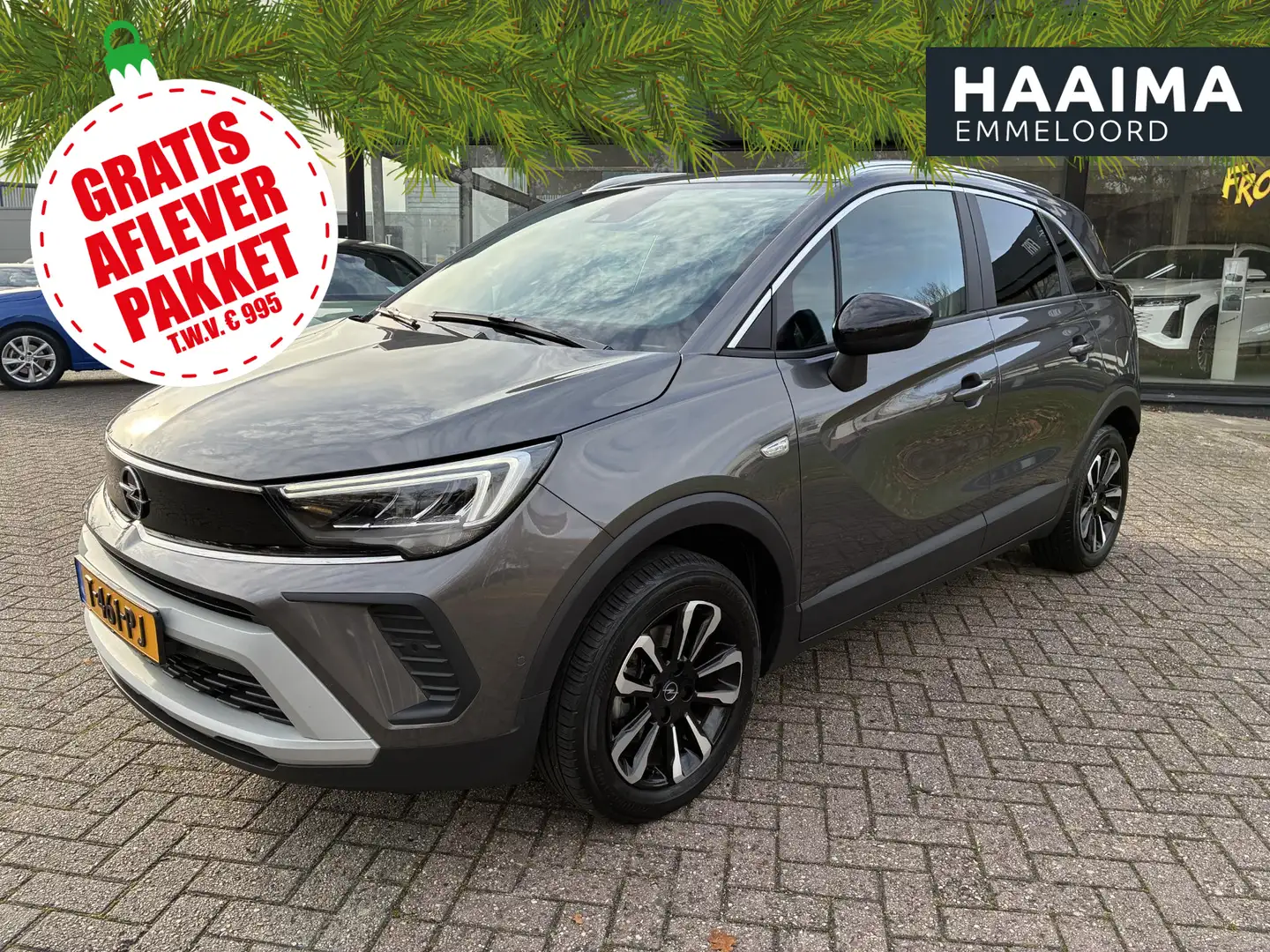 Opel Crossland 130 pk Turbo Elegance | Camera | ECC | Navigatie | Gris - 1
