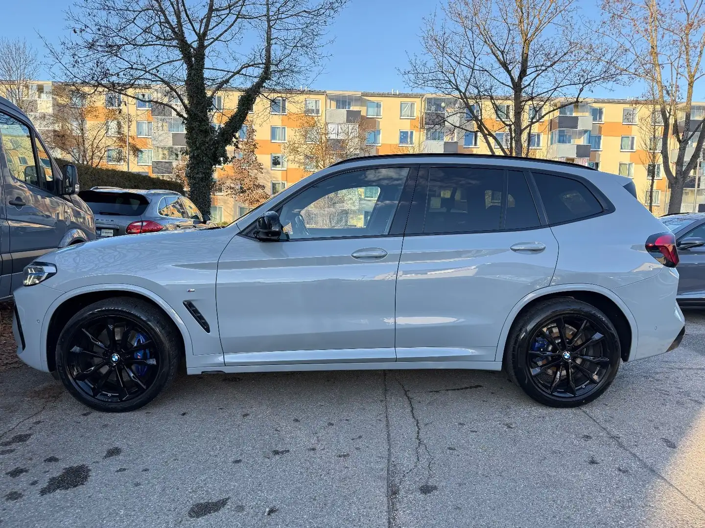 BMW X3 M d Facelift AUT~Kam~ACC~Laser~Head~Leder~ Gris - 2