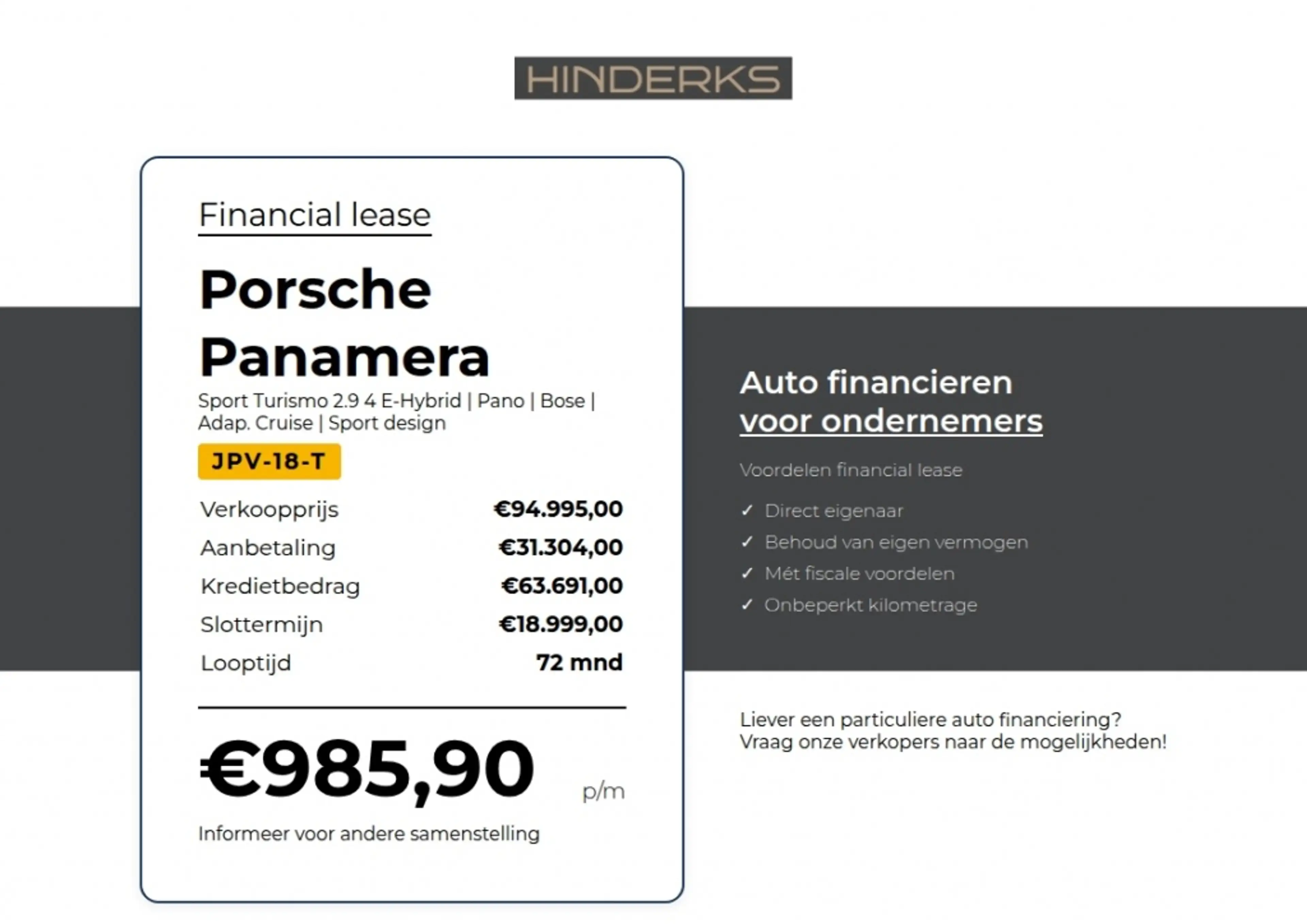 Porsche Panamera Sport Turismo 2.9 4 E-Hybrid | Pano | Bose | Adap. — photo 8