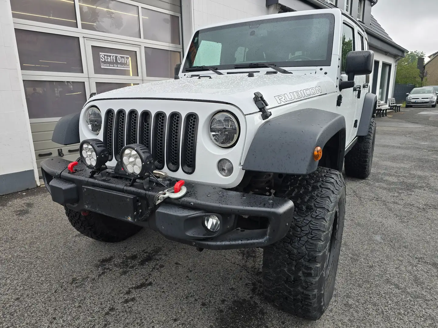 Jeep Wrangler Unlimited 2.8 CRD Rubicon " Pauli Umbau !" Weiß - 2