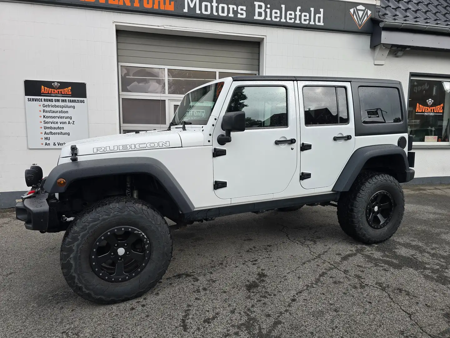 Jeep Wrangler Unlimited 2.8 CRD Rubicon " Pauli Umbau !" Weiß - 1