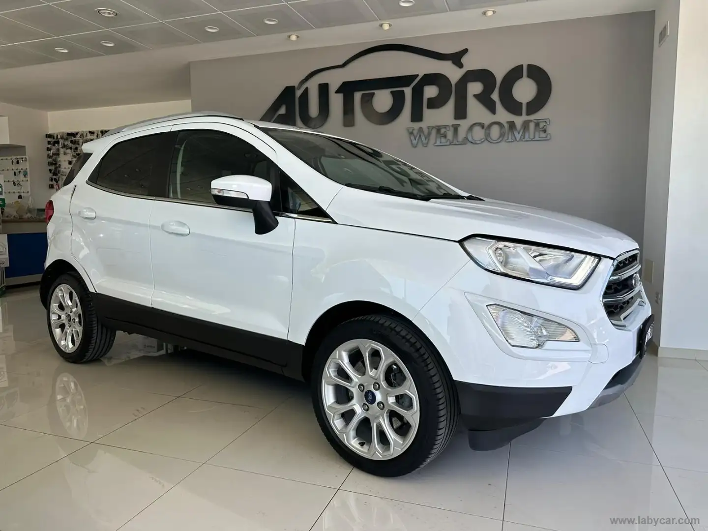 Ford EcoSport 1.0 EcoBoost 125 CV S&S Titanium Bianco - 2
