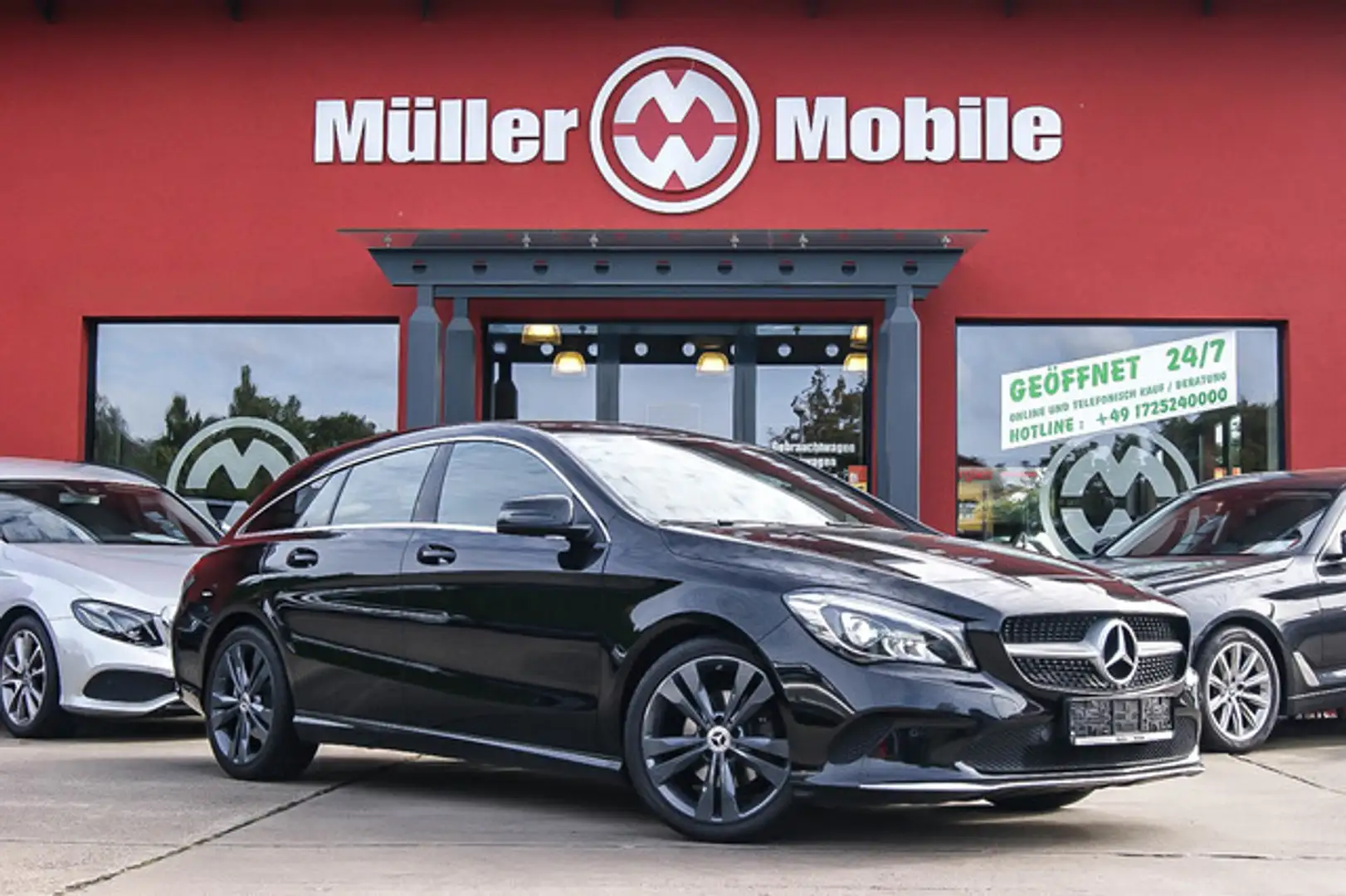 Mercedes-Benz CLA 200 Shooting Brake 7G-DCT LED KEYLESS NAVI Schwarz - 1