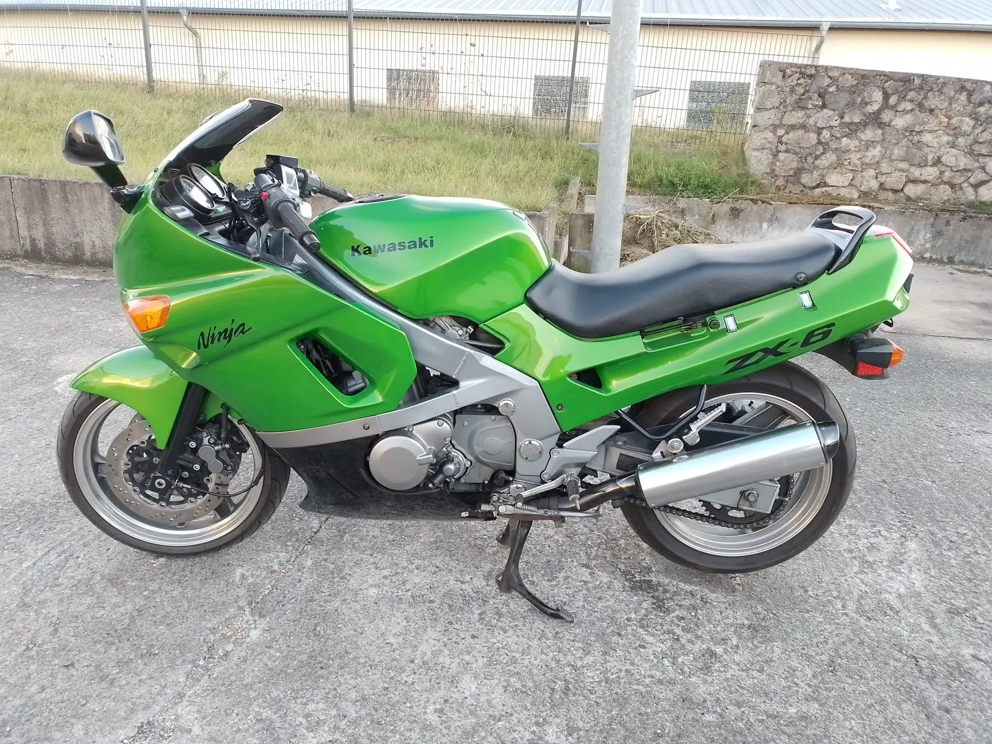 Kawasaki Ninja ZX-6R ZX-10 Zöld - 1