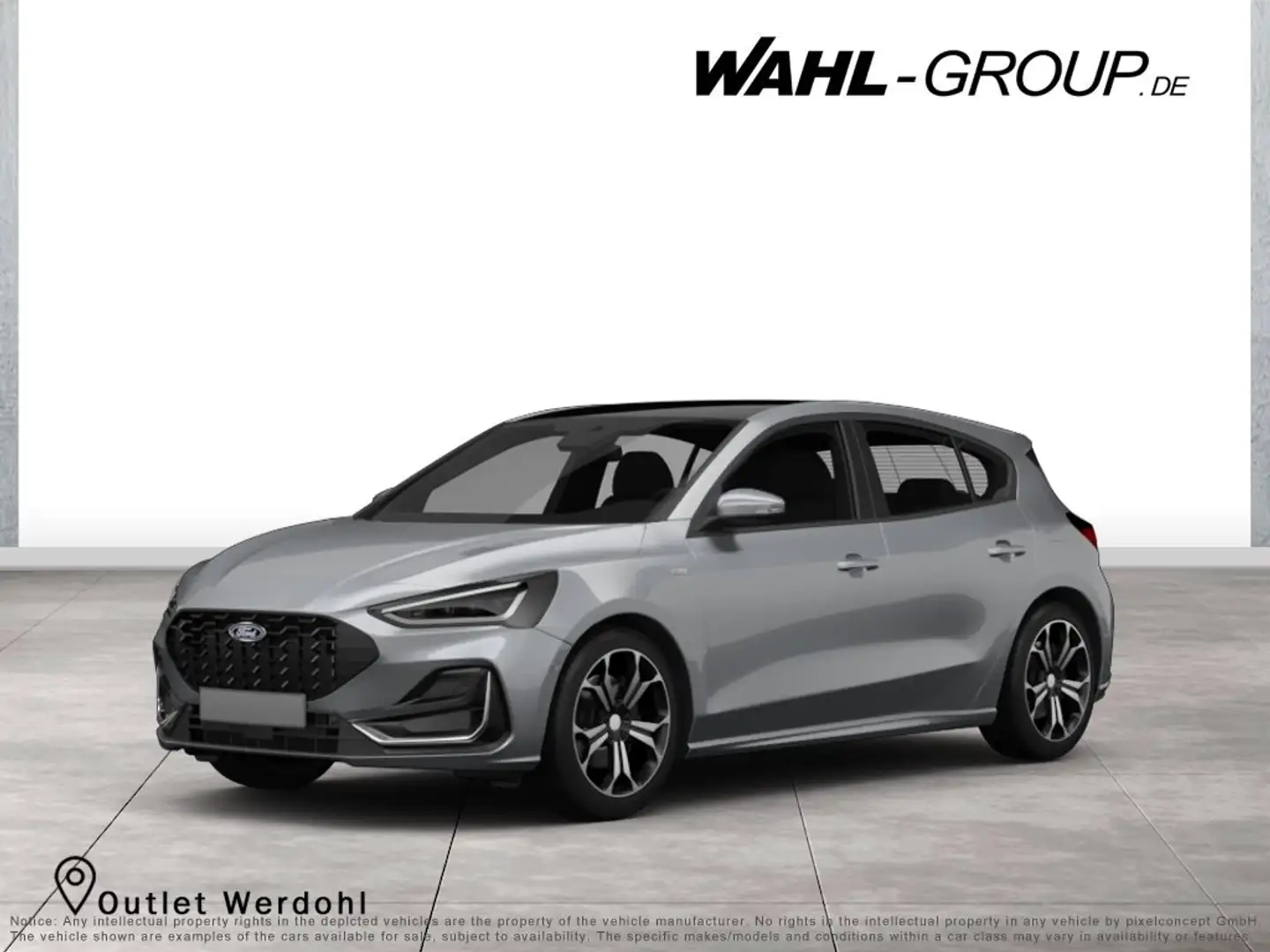 Ford Focus 1.0 EcoBoost MILD-HYBRID ACTIVE Active Silber - 1