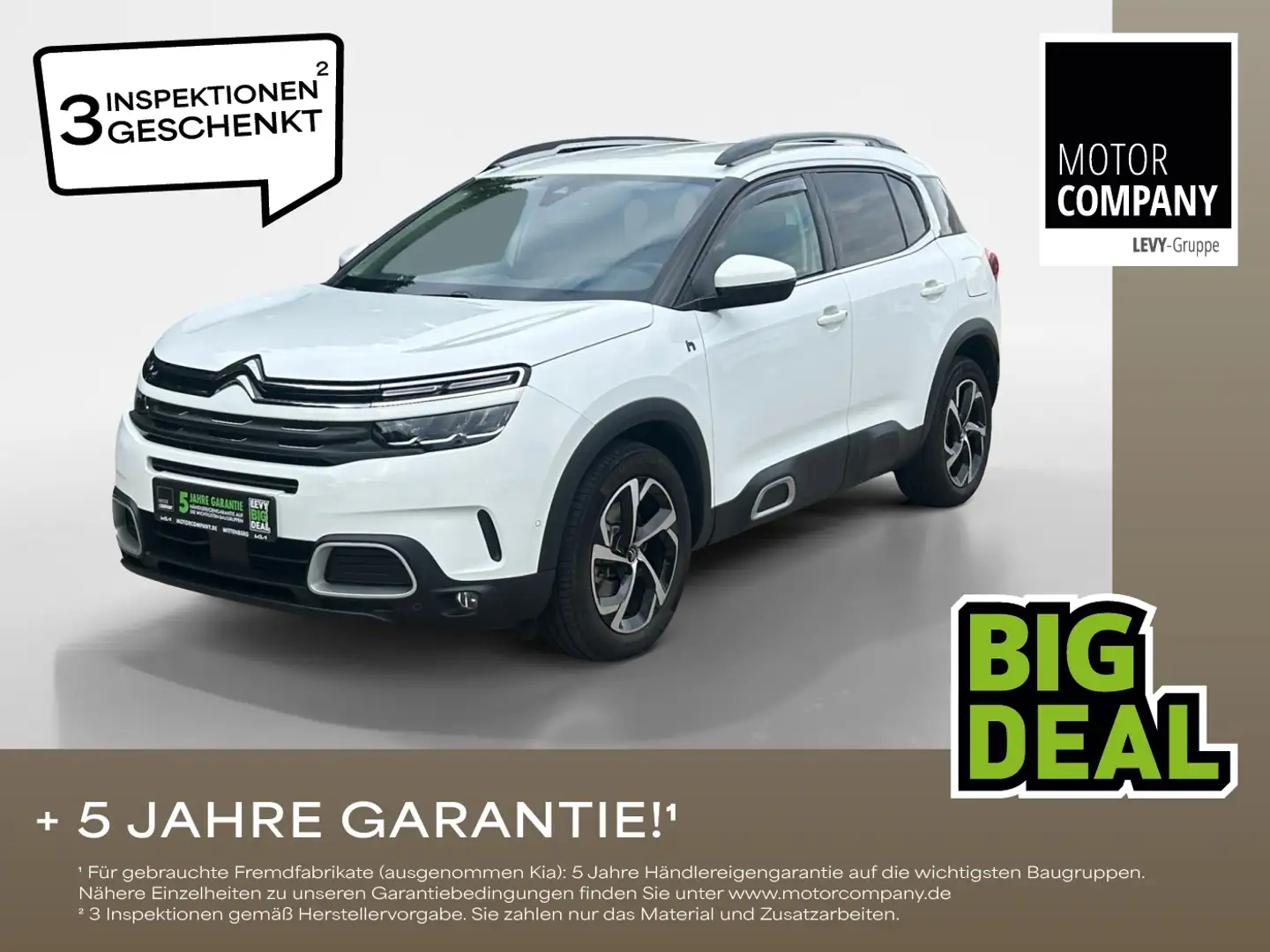 Citroen C5 Aircross Hybrid 225 plug in Matrix 2xKlima LM Weiß - 1