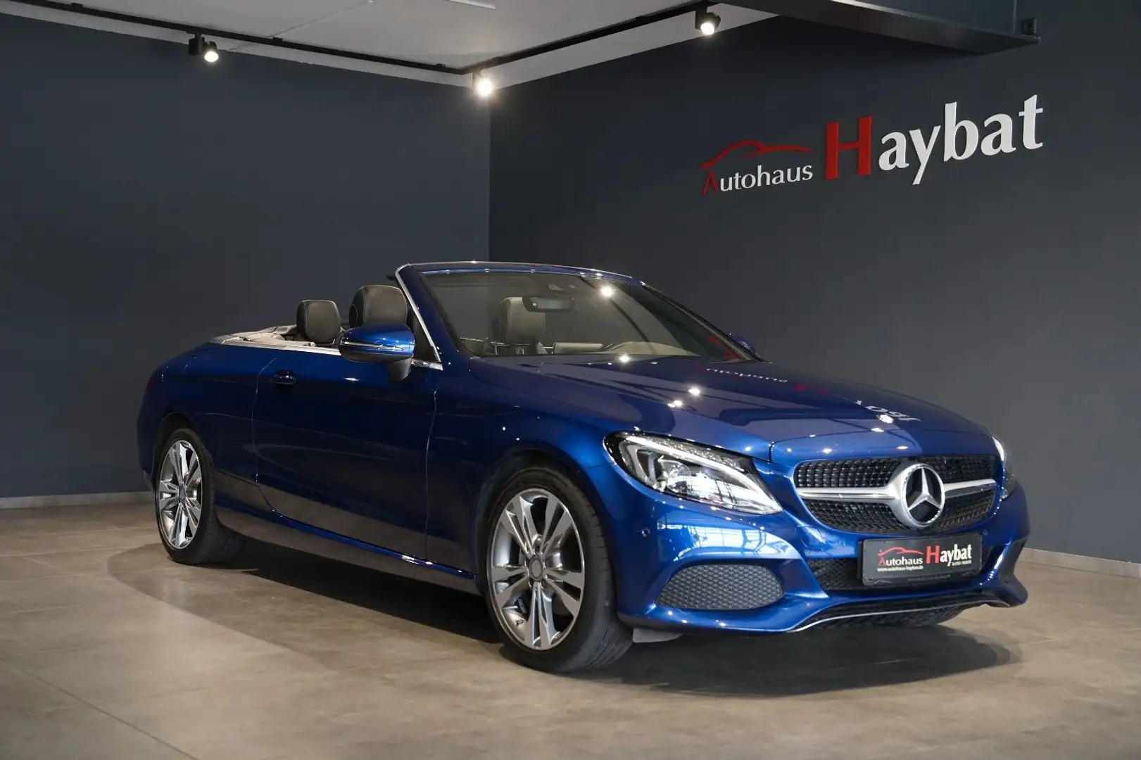 Mercedes-Benz C 200 Cabrio Comand-LED-Kamera-Airscarf plava - 2