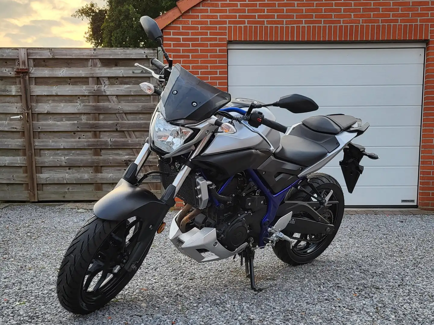 Yamaha MT-03 ABS Argent - 1