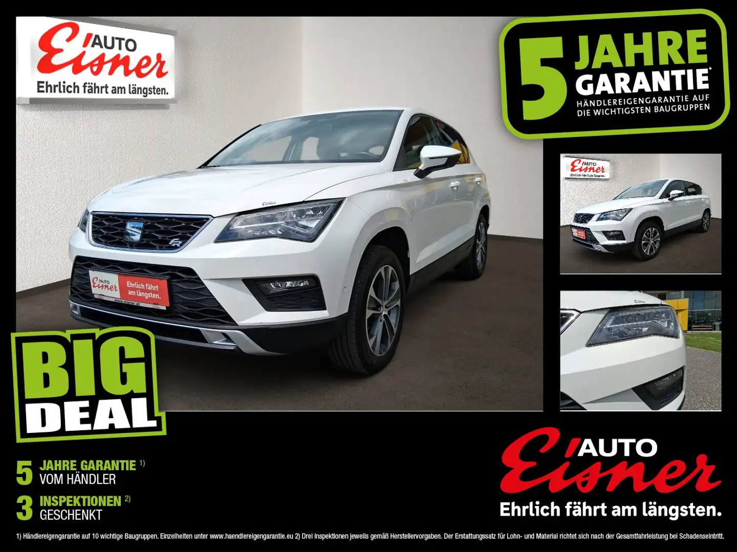SEAT Ateca 1.4 TSI Style 2xKlima Kam. KlimaA LED PDC - 1