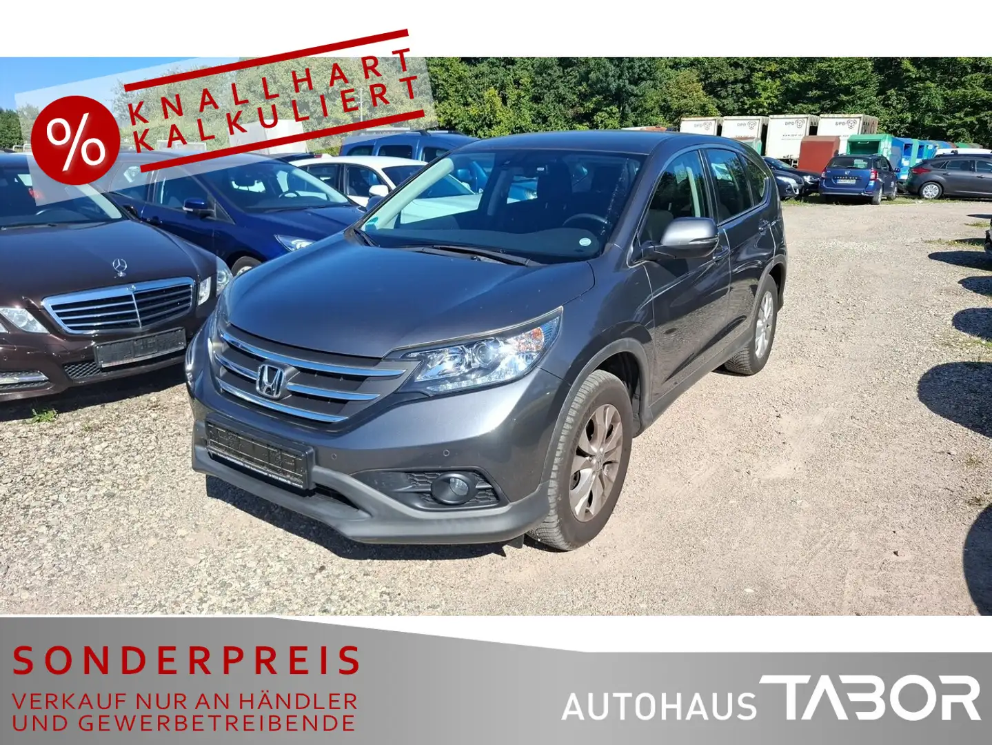 Honda CR-V Elegance 4WD 2.0 i-VTEC LM Klimaaut. PDC Grau - 1