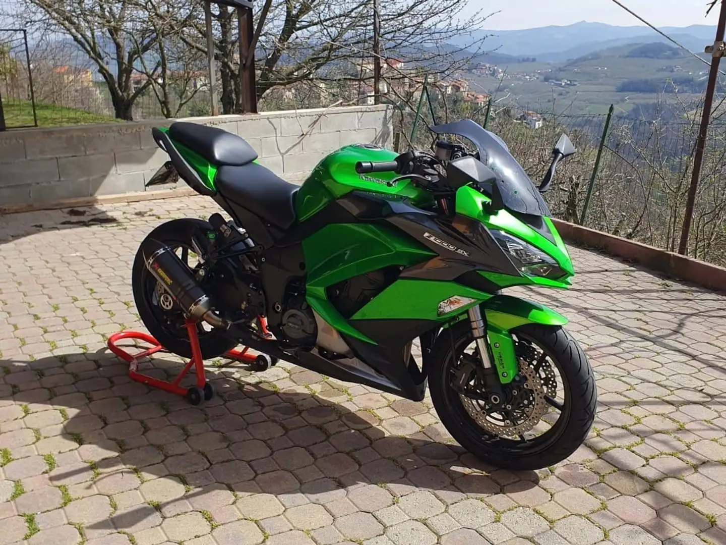 Kawasaki Z1000 SX Green - 1