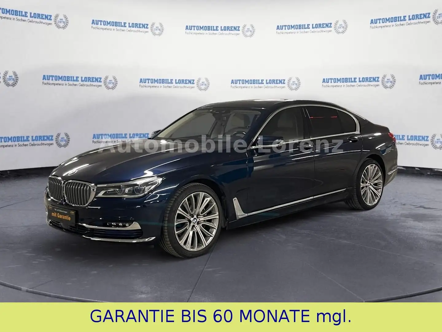 BMW 740 d X Drive VOLLAUSSTATTUNG Blau - 1