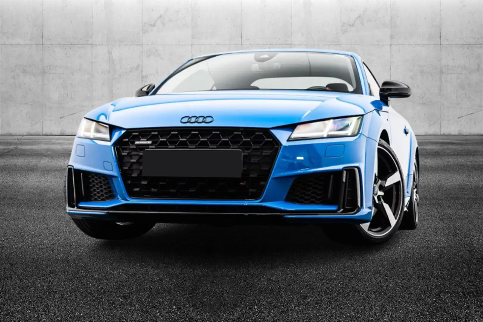 Audi TT Coupé 45 TFSI quattro S tronic Bleu - 1