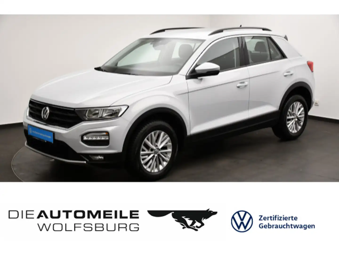 Volkswagen T-Roc 1.0 TSI Style Tempo/Einparkhi/Multilenk Weiß - 1