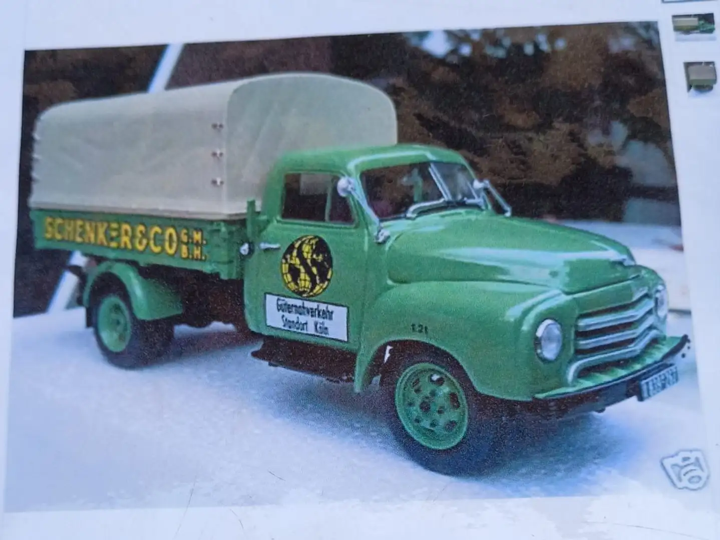 Opel Blitz Gespann Verde - 1