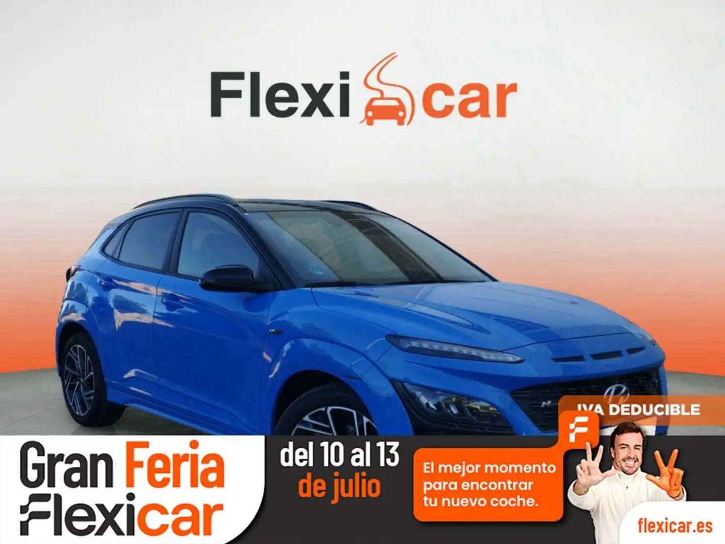 Hyundai KONA 1.0 TGDI 48V N Line 4X2 Azul - 1
