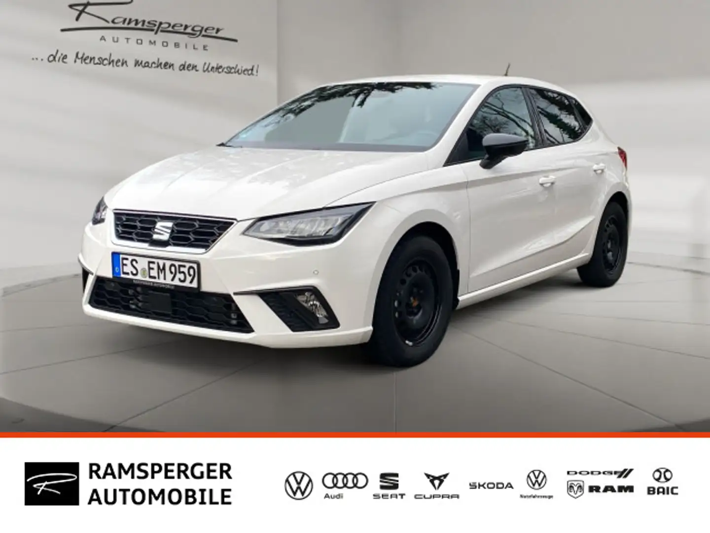 SEAT Ibiza FR 1.0 TSI DAB/Kamera/Assist/uvm. Weiß - 1