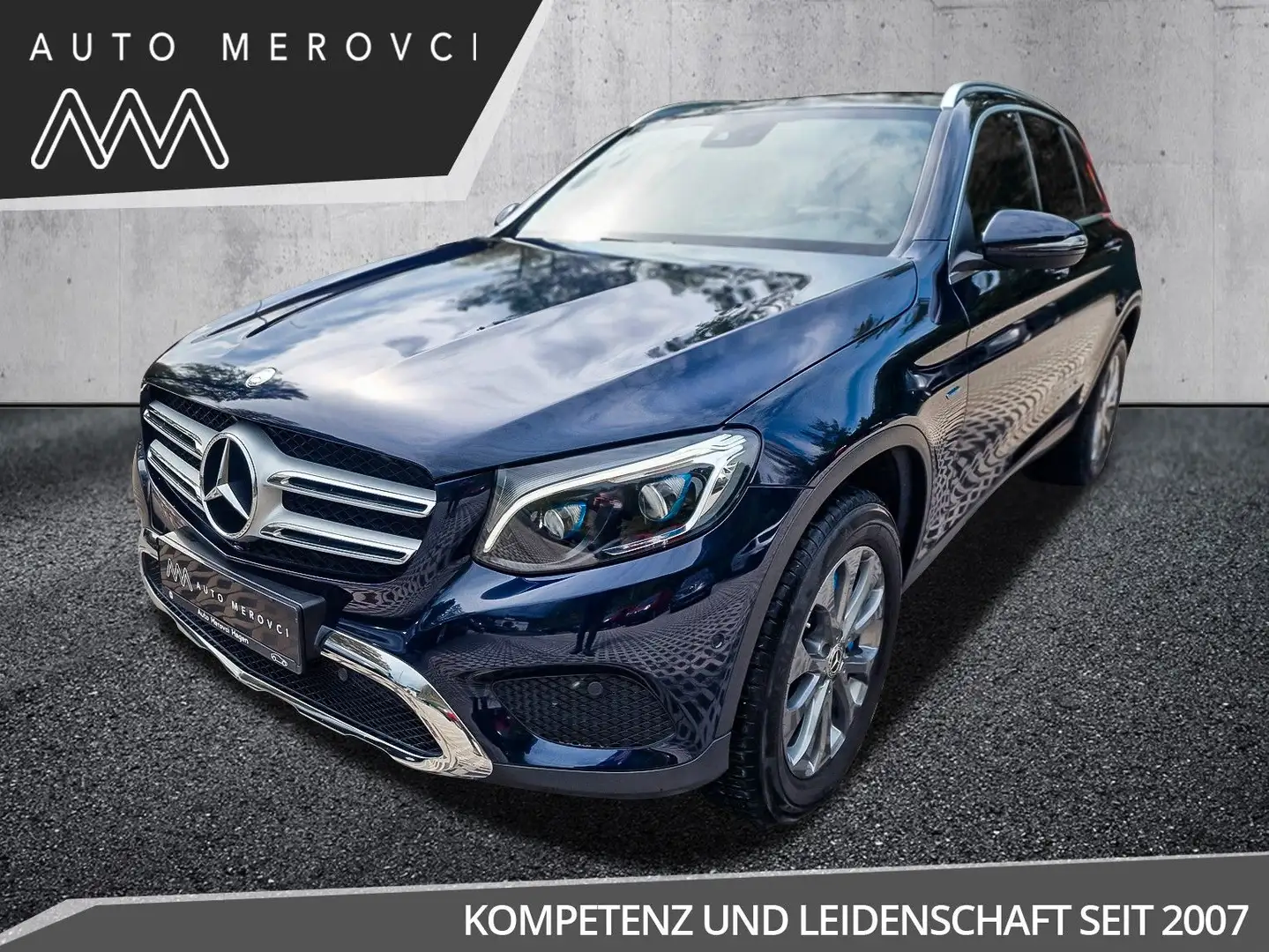 Mercedes-Benz GLC 350 e 4Matic Exclusive/Multi Beam/Pano/Leder Albastru - 1