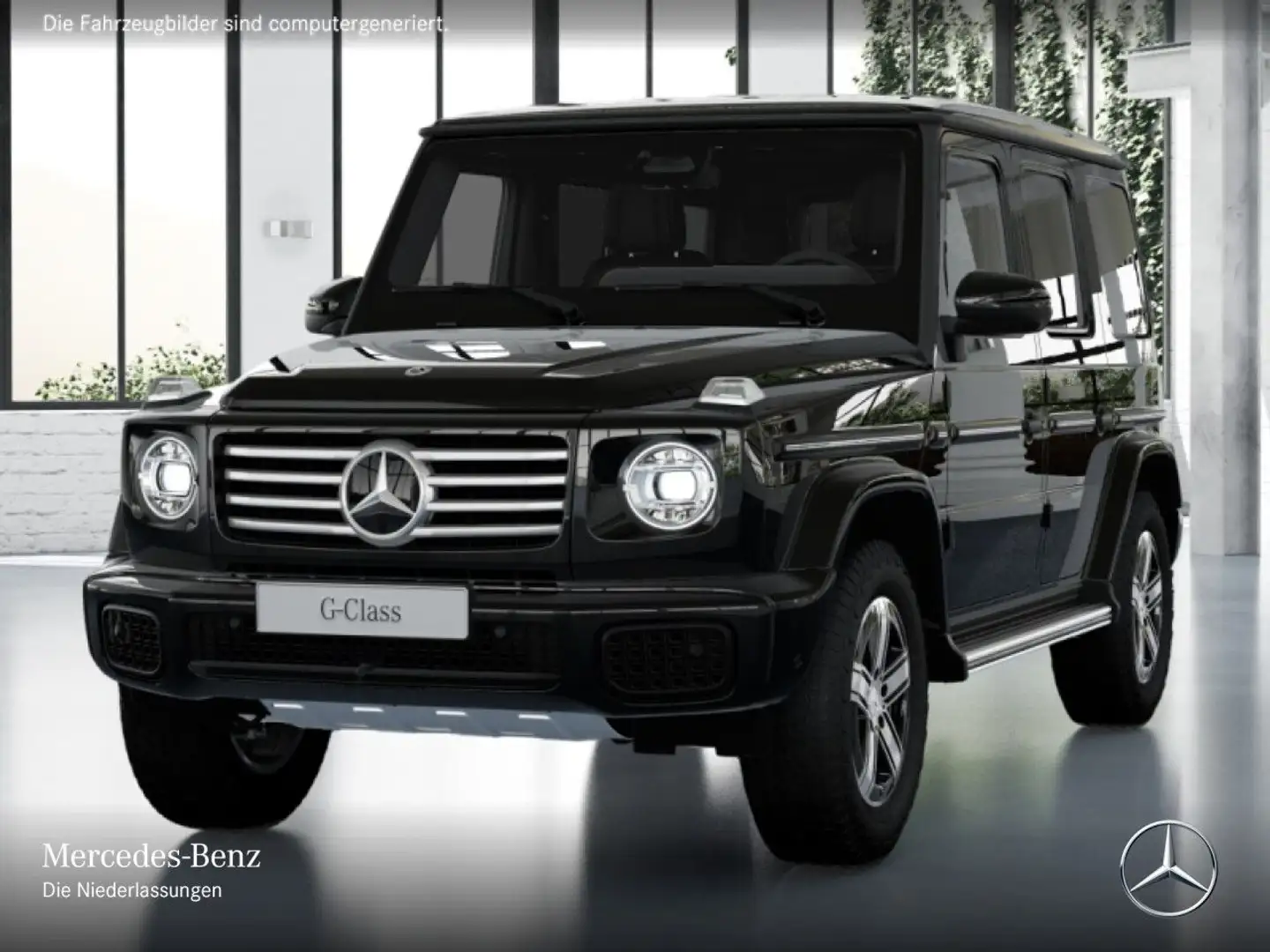Mercedes-Benz G 450 d Exclusive 360° Stdhzg Multibeam Burmester Schwarz - 2