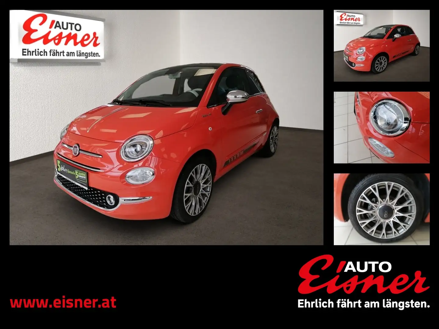 Fiat 500 HYBRID FIREFLY DOLVEVITA BIG DEAL Arancione - 1