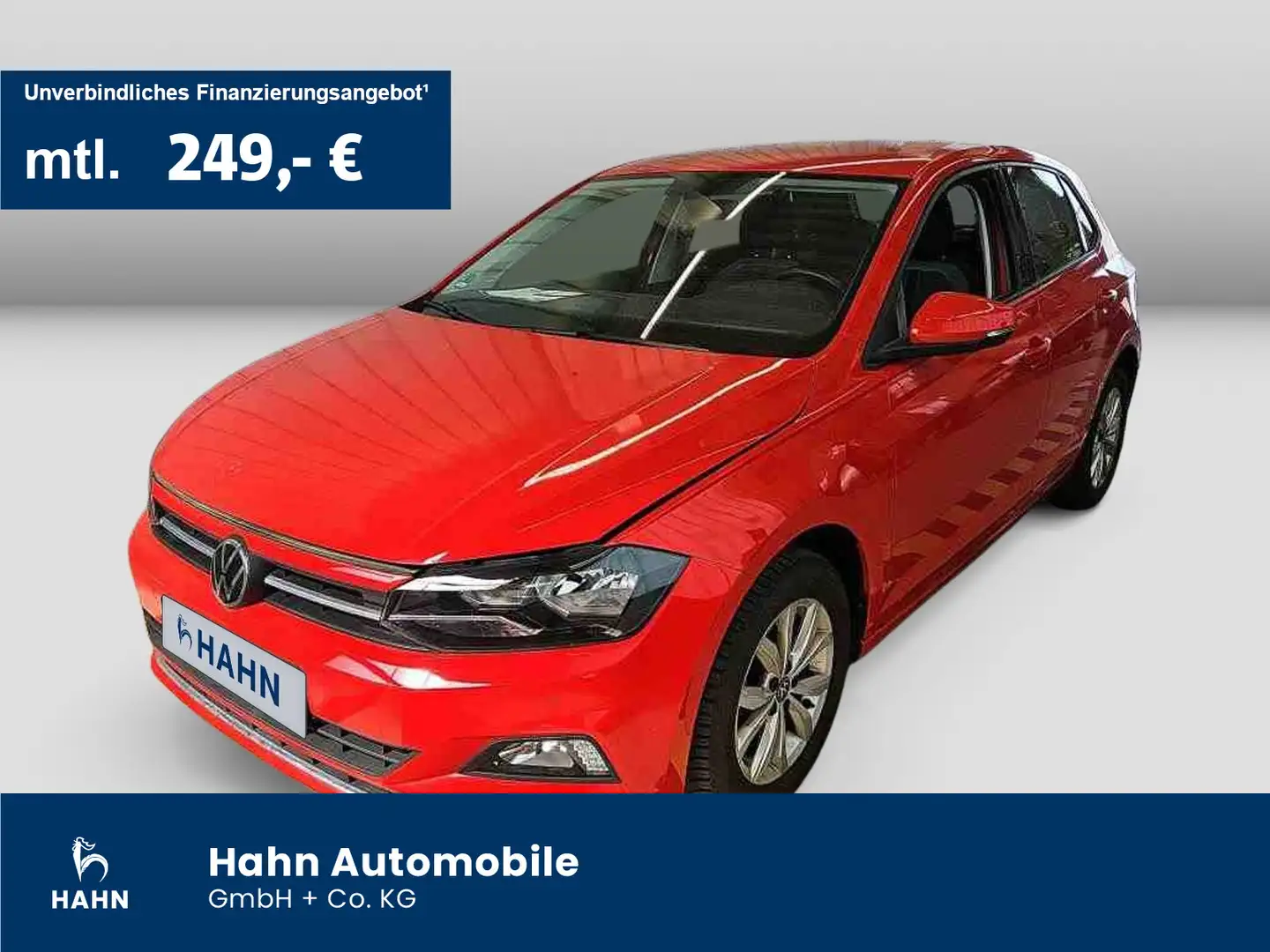 Volkswagen Polo 1.0TSI DSG Highline ACC AHK Cam Navi Sitzhe Rot - 1
