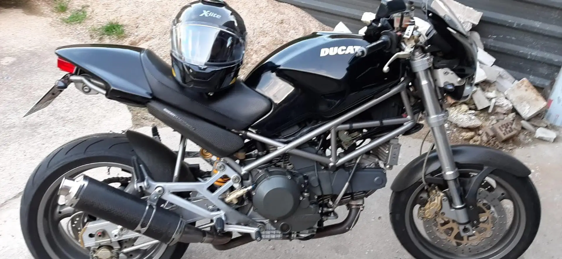 Ducati Monster 900 S ie Spezial Carbonausstattung Černá - 1