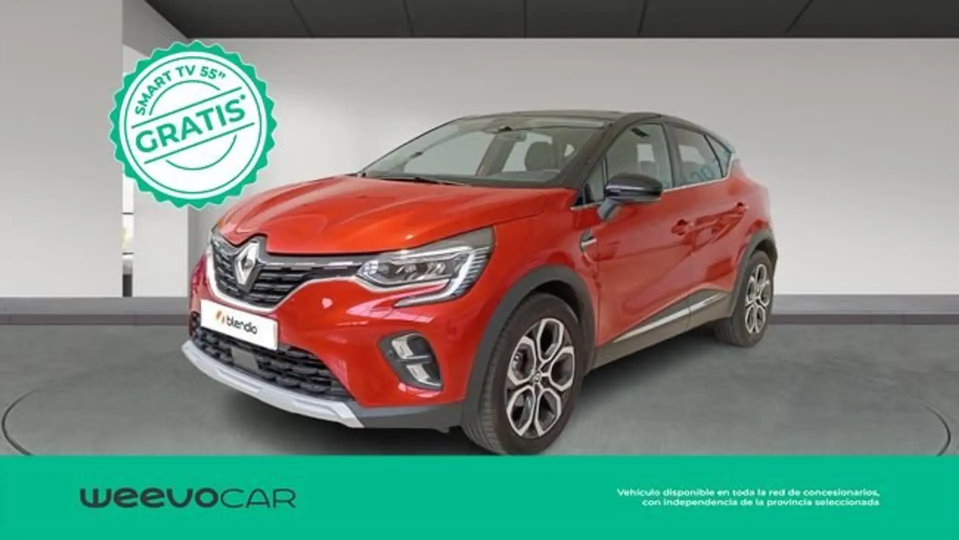 Renault Captur 1.3 TCE 103KW TECHNO EDC 140 5P Rojo - 1
