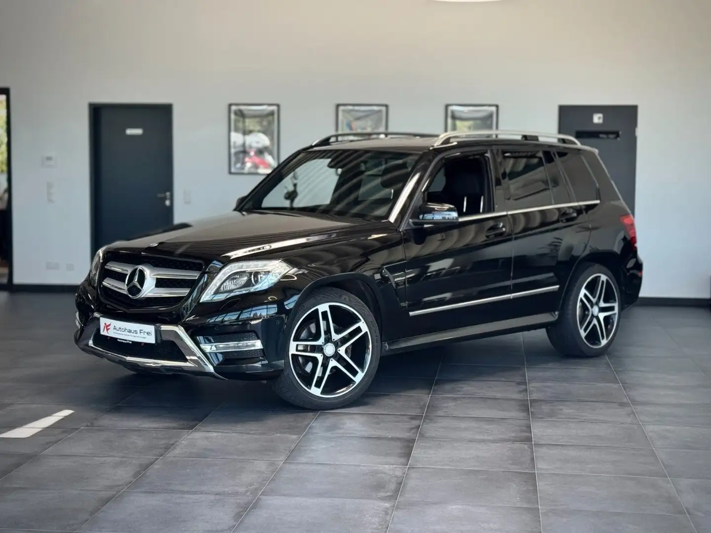 Mercedes-Benz GLK 250 4Matic BlueTec AMG*AHK*Unfallfrei*ILS Noir - 2