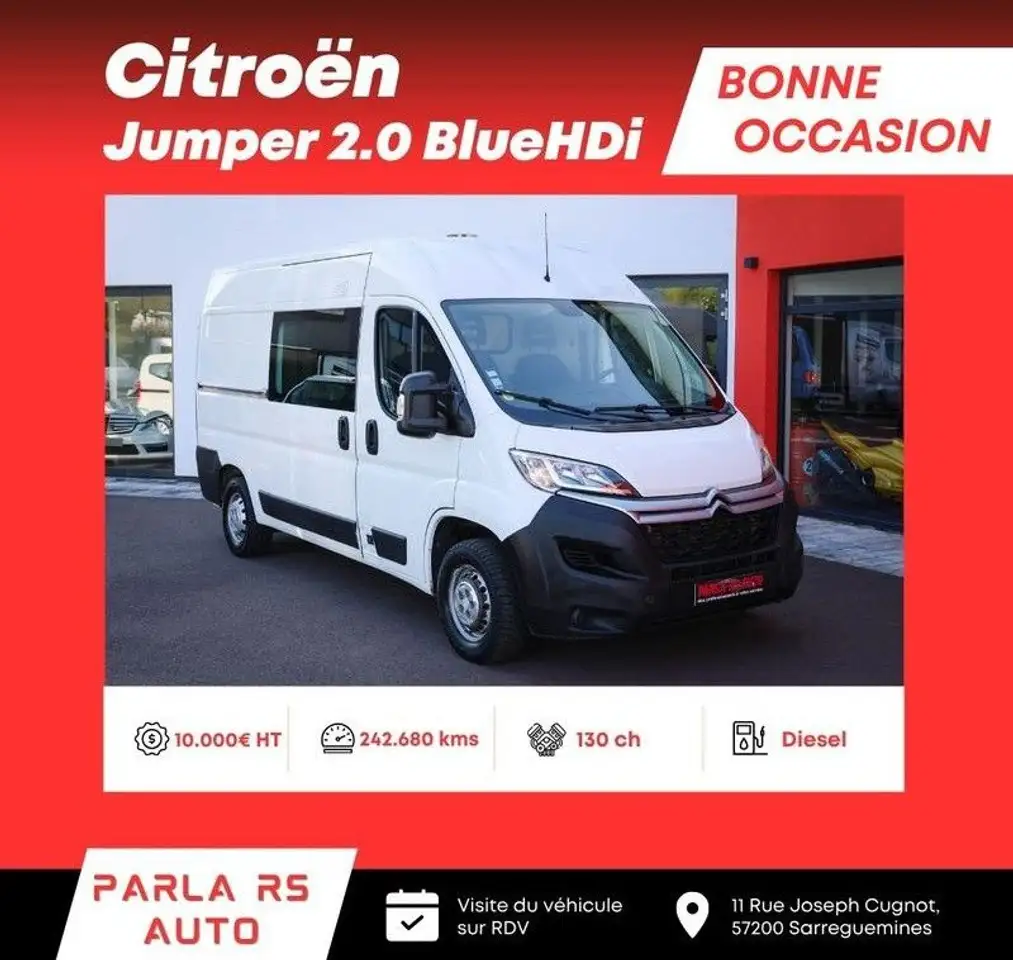 Citroen Jumper CitroÃ«n III 2.0 BlueHDi 130ch L2H2