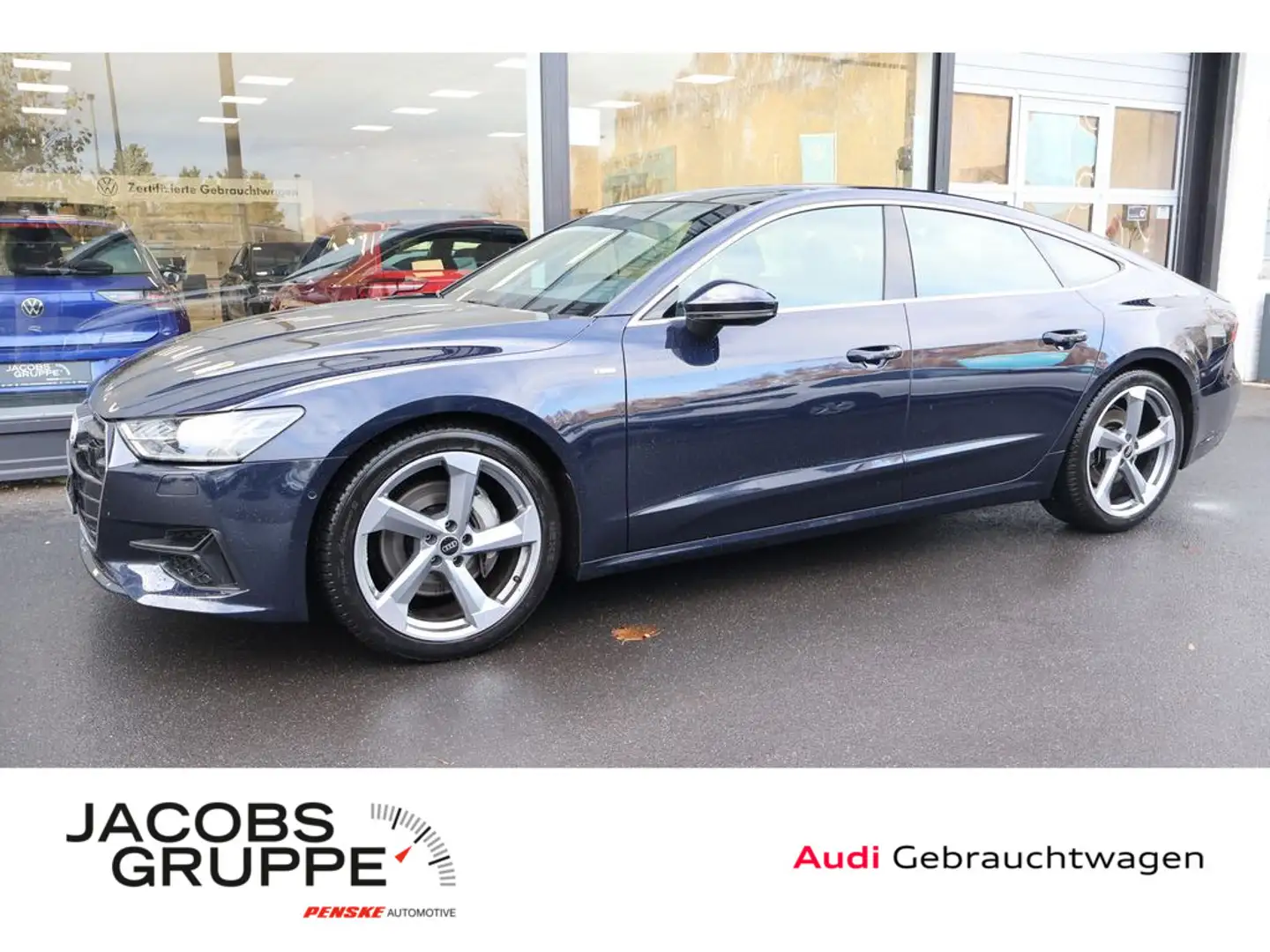 Audi A7 Sportback 50 TDI quattro S line Navi,Matri Blau - 1