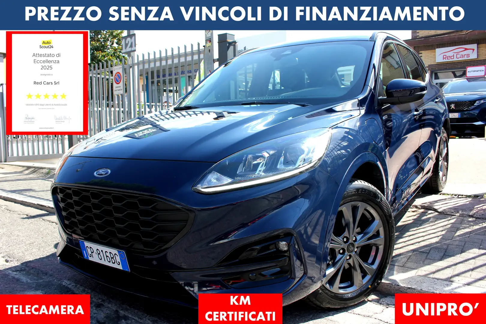 Ford Kuga IBRIDA⚡ST-Line 225cv AUT UNIPRO *PREZZO VERO* - 1