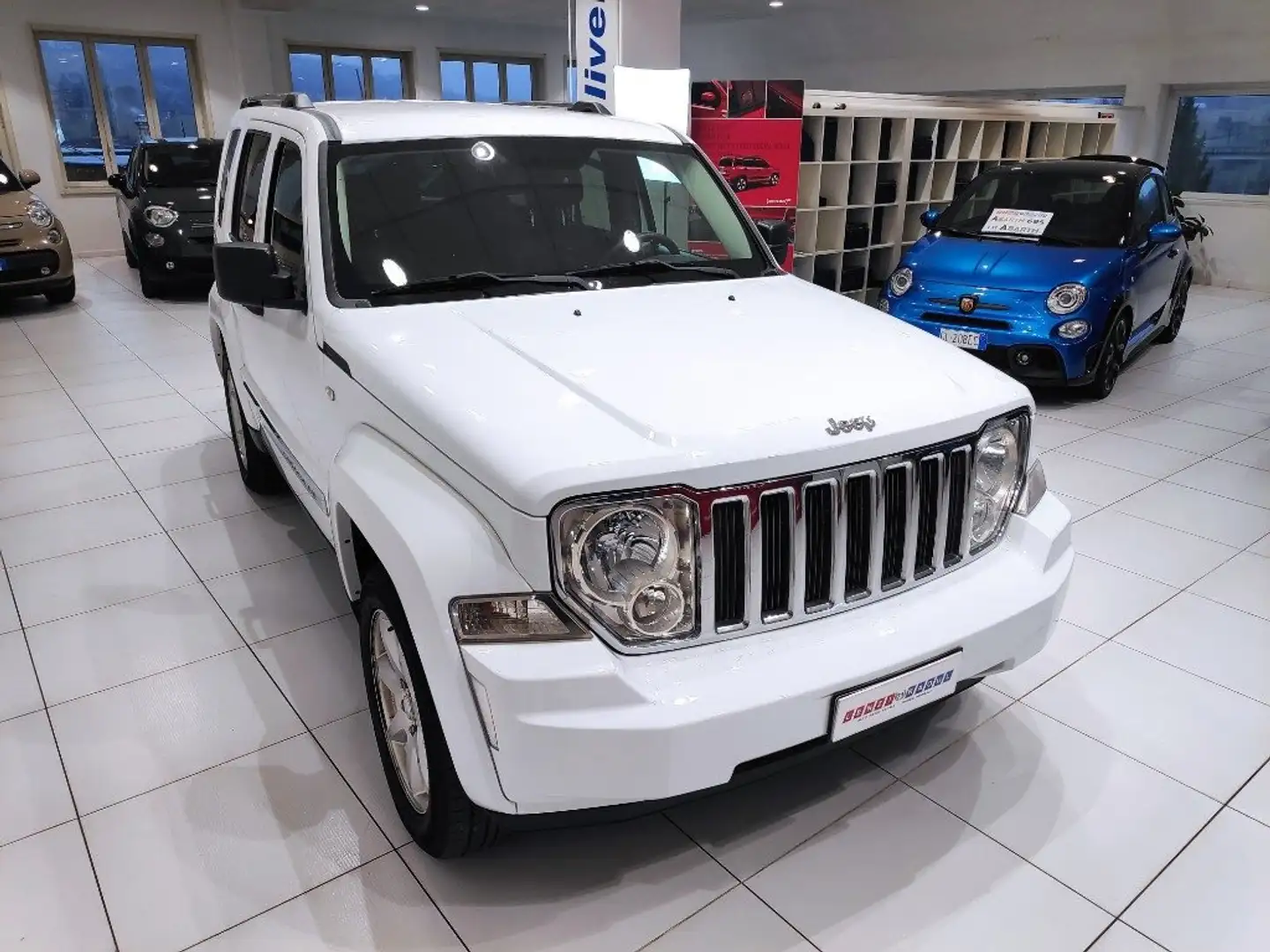 Jeep Cherokee 2.8 CRD DPF Limited Autom.*4x4+RIDOTTE*STUPENDA Wit - 1