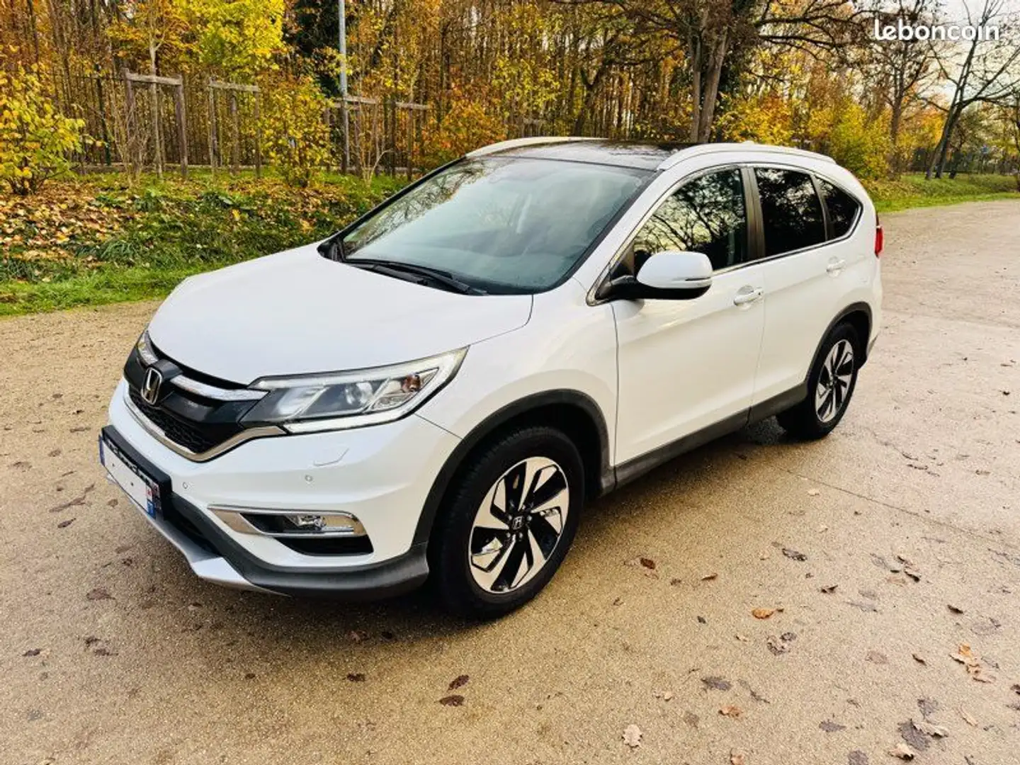 Honda CR-V 1.6 i-DTEC 160ch Exclusive Navi 4WD Blanc - 1