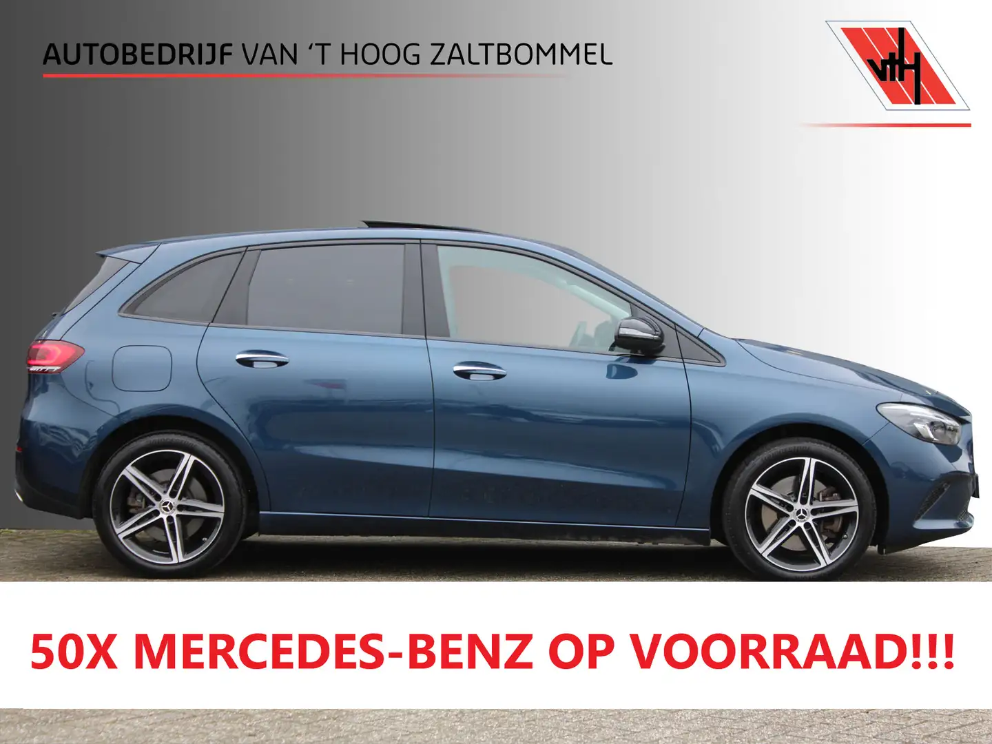 Mercedes-Benz B 250 250e AUT8 Luxury Line PANORAMADAK SFEER KEY-LESS G Blau - 1