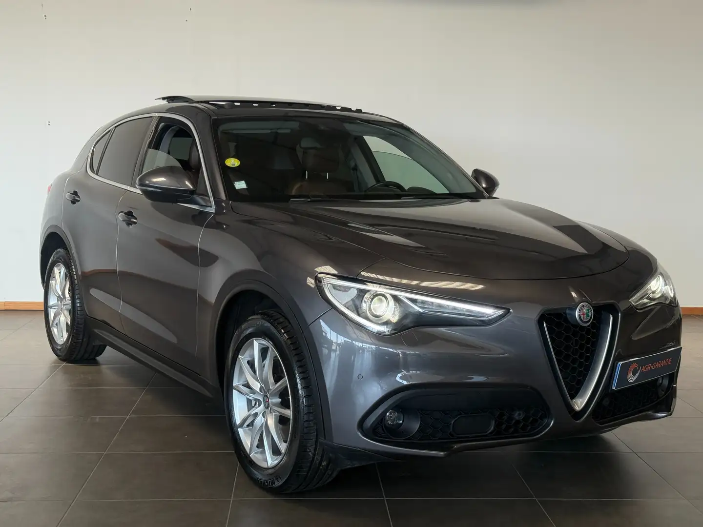 Alfa Romeo Stelvio Stelvio 2.2 210 ch Q4 AT8 Lusso Brun - 2